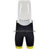 Completo Maglia + Pantaloncino con bretelle 2022 Tour de France Manica Corta Giallo